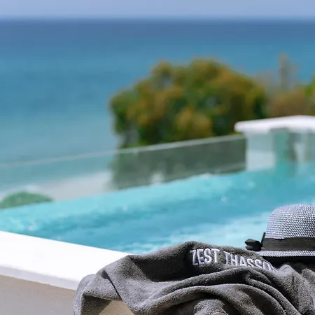 ホテル Zest Thassos Luxury Retreat リメナリア